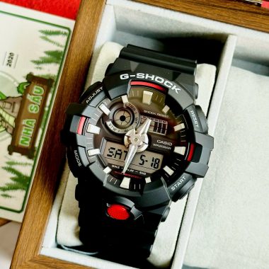 Đồng Hồ Nam Casio G-SHOCK GA-700-1A Màu Đen