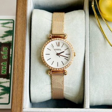 Đồng Hồ Nữ Fossil BQ3897 màu rose gold