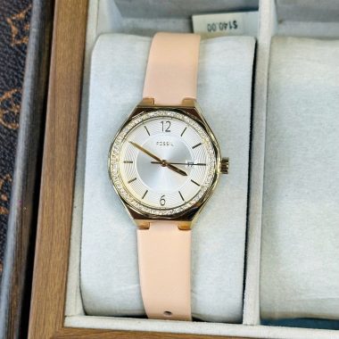 Đồng Hồ Fossil Nữ BQ3804 Dây Da 30mm Chính Hãng