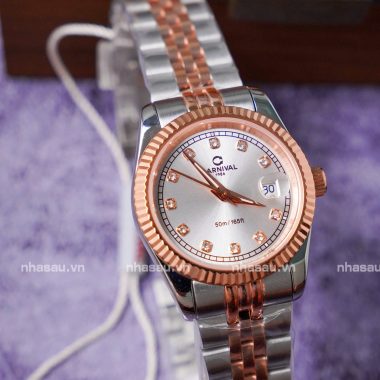 Đồng Hồ Nữ Carnival 8131L-CH-T