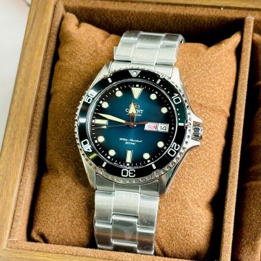 Đồng Hồ Nam Orient New Mako 4 Kamasu Green RA-AA0811E