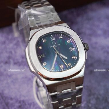 Đồng Hồ Nữ Carnival 8160L-VT-DK ( Xà cừ đen )