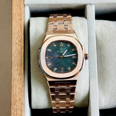 Đồng Hồ Nữ Carnival 8160L Mặt Xà Cừ