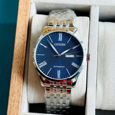 Đồng Hồ Nam Citizen Dây Thép Không Gỉ NH8350-59L – Mặt Xanh