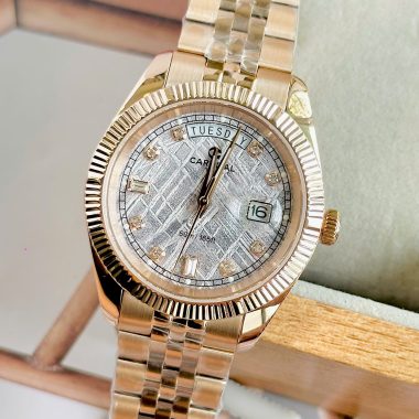 Đồng Hồ Carnival Nam 8190G RoseGold Mặt Thiên Thạch
