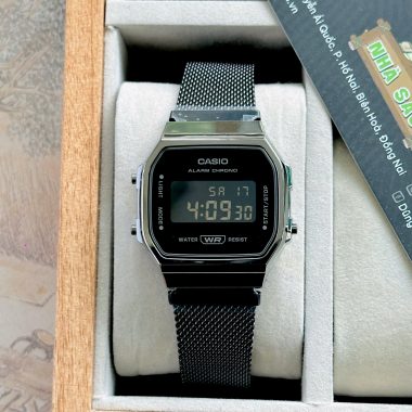 Đồng Hồ Casio Unisex A168WEMB-1BDF