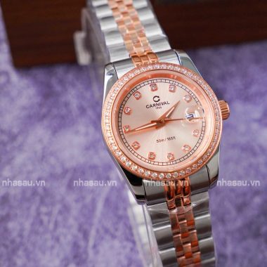 Đồng Hồ Nữ Carnival 8131L2-CH-NN ( SUNDUST )