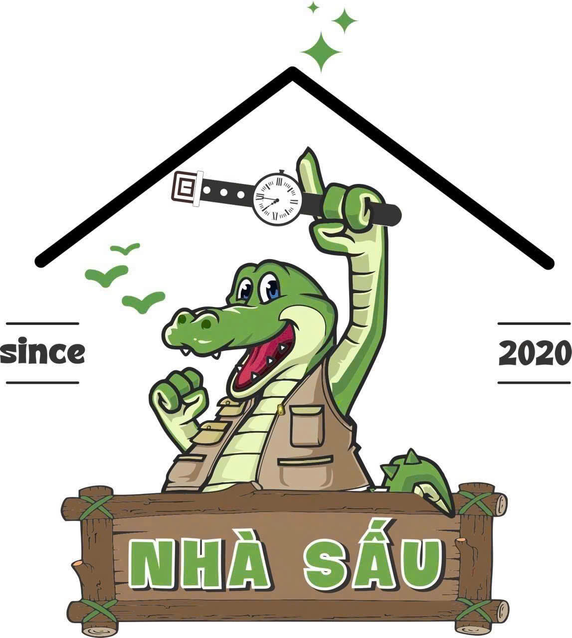 Logo Đồng hồ Nhà Sấu