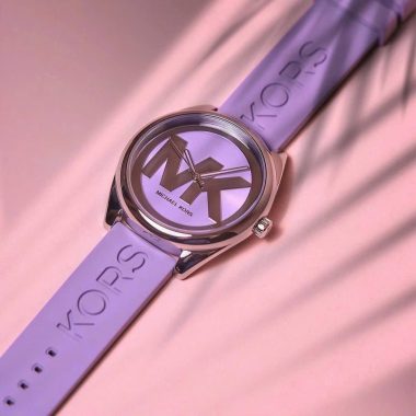 Đồng Hồ Nữ Michael Kors Janelle MK7143 Silver Dây Silicone Size 40mm