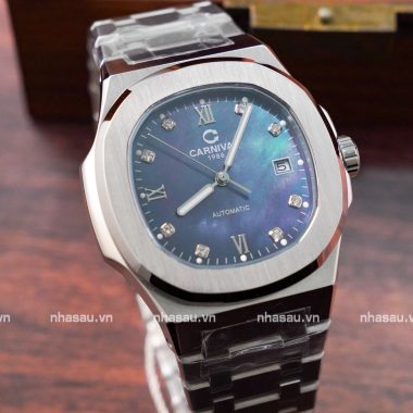 Đồng hồ Nam Carnival 8160G-VT-DK ( Xà cừ đen )