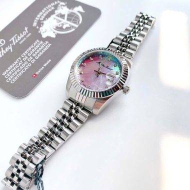 Đồng Hồ Nữ Mathey Tissot D810AVIO Màu Bạc