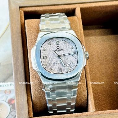 Đồng hồ Carnival Nam 8160G mặt thiên thạch