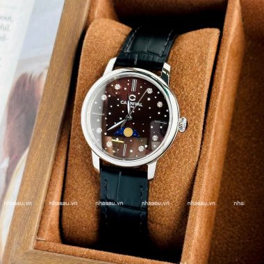 Đồng Hồ Nữ Carnival Quartz 8193L-VT-DD-N Mặt Nâu