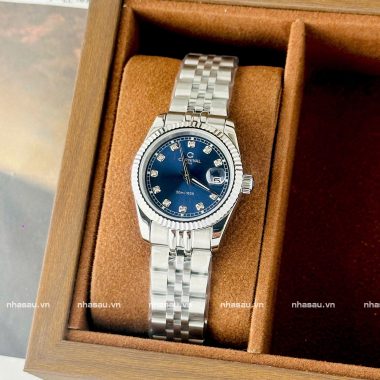 Đồng Hồ Carnival – Nữ 8131L Mặt Xanh Dương