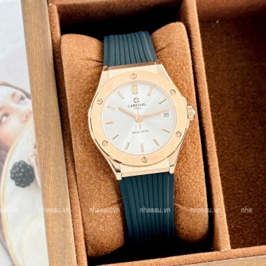 Đồng Hồ Nữ Carnival 8168L Mặt Trắng