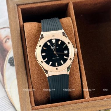 Đồng Hồ Nữ Carnival 8168L Mặt Đen