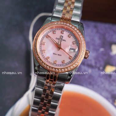 Đồng Hồ Nữ Carnival 8131L2-CH-HK ( Xà cừ hồng )