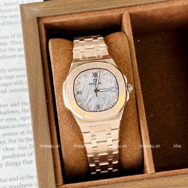 ĐỒNG HỒ Nữ Carnival 8160L-VH Vân Thiên Thạch -Dây Thép – Pin – Kính Sapphire