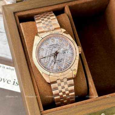 ĐỒNG HỒ CARNIVAL 8131G Mặt Thiên Thạch