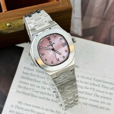 Đồng Hồ Nữ Carnival 8160L Mặt Xà Cừ Hồng