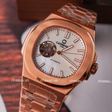 Đồng Hồ Nam Carnival 8128G-VH-TK (Xà Cừ Trắng)