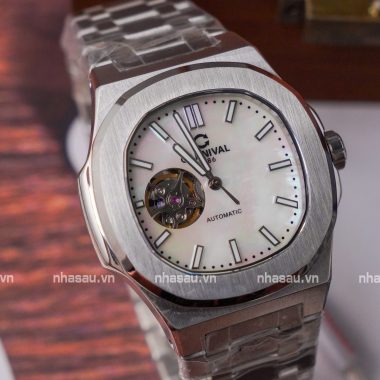 Đồng Hồ Nam Carnival 8128G-VT-TK (Xà Cừ Trắng)