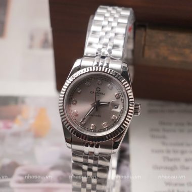 Đồng Hồ Carnival – Nữ 8131L Mặt Xám