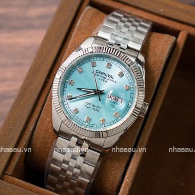 Đồng Hồ Carnival Nam 8131G Mặt Tiffany