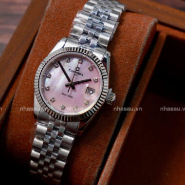 Đồng Hồ Nữ Carnival 8250L-VT-HK ( Xà cừ hồng )