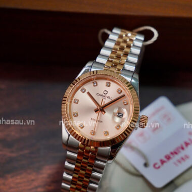 Đồng Hồ Nữ Carnival 8250L-CH-NN ( Sundust )